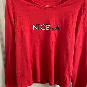 A Red and White Christmas Pj’s , Made by Sleep Chic